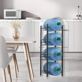 4-layer Kettle Rack, 5-gallon Detachable Water Bottle Rack, Organizational Storage Rack, Black, Prohibited Temu, Not Shipped On Weekends
