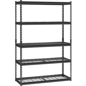 Storage Shelves 5 Tier Adjustable Heavy Duty Garage Shelving Units 2500 Lbs