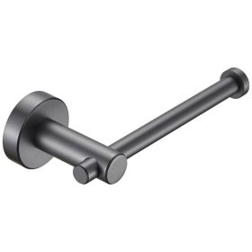 Toilet Paper Holder Gun Grey Thicken Space Aluminum Toilet Roll Holder For Bathroom, Kitchen, Washroom Wall Mount