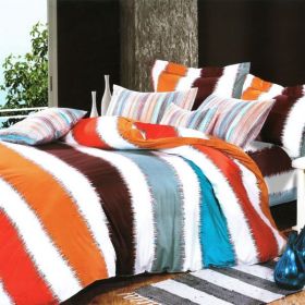 Blancho Bedding - [Irish Spring] Luxury 5PC Comforter Set Combo 300GSM (King Size)