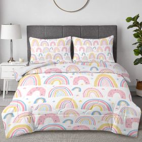 Self-produced BM Digital Quilt Three Piece Set (Option: Twin)