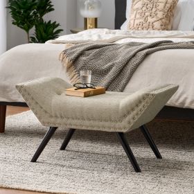 MARRIOTT OTTOMAN (Color: Beige)