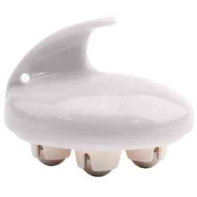 Rolling Body Massager (Color: White)