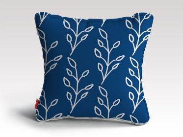 Feeling of lightness Pattern - Blue Poster Cushion/Pillow (size: 20" x 20")