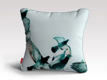 Rise Poster (1) Cushion/Pillow (size: 18" x 18")